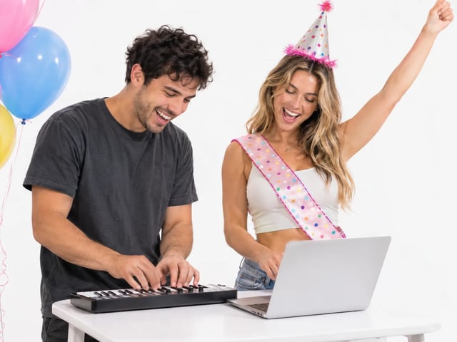 A birthday surprise